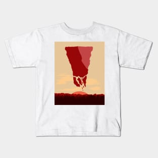 red rock forest Kids T-Shirt